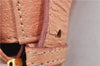 Authentic FENDI Mamma Baguette Shoulder Hand Bag Purse Leather Pink 1807F
