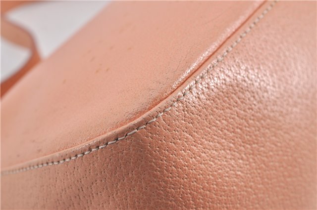 Authentic FENDI Mamma Baguette Shoulder Hand Bag Purse Leather Pink 1807F