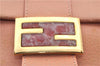 Authentic FENDI Mamma Baguette Shoulder Hand Bag Purse Leather Pink 1807F