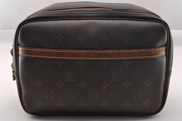 Authentic Louis Vuitton Monogram Reporter PM Shoulder Bag M45254 Junk 1807I
