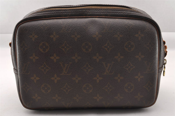 Authentic Louis Vuitton Monogram Reporter PM Shoulder Bag M45254 Junk 1807I