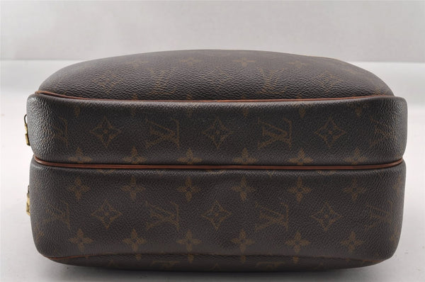 Authentic Louis Vuitton Monogram Reporter PM Shoulder Bag M45254 Junk 1807I