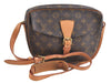 Authentic Louis Vuitton Monogram Jeune Fille MM M51226 Shoulder Cross Bag 1808D