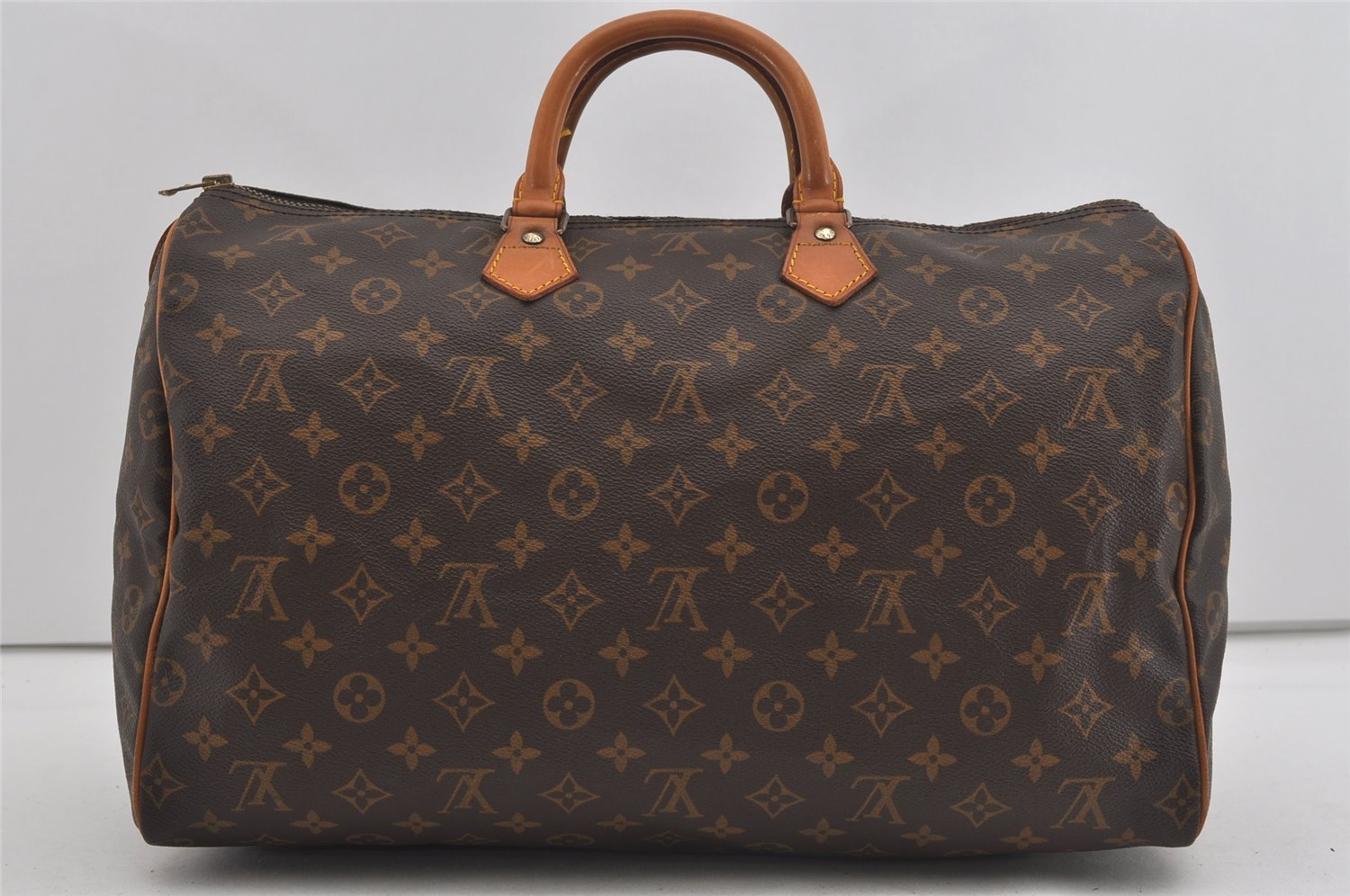 Authentic Louis Vuitton Monogram Speedy 40 Hand Boston Bag M41522 LV 1809I