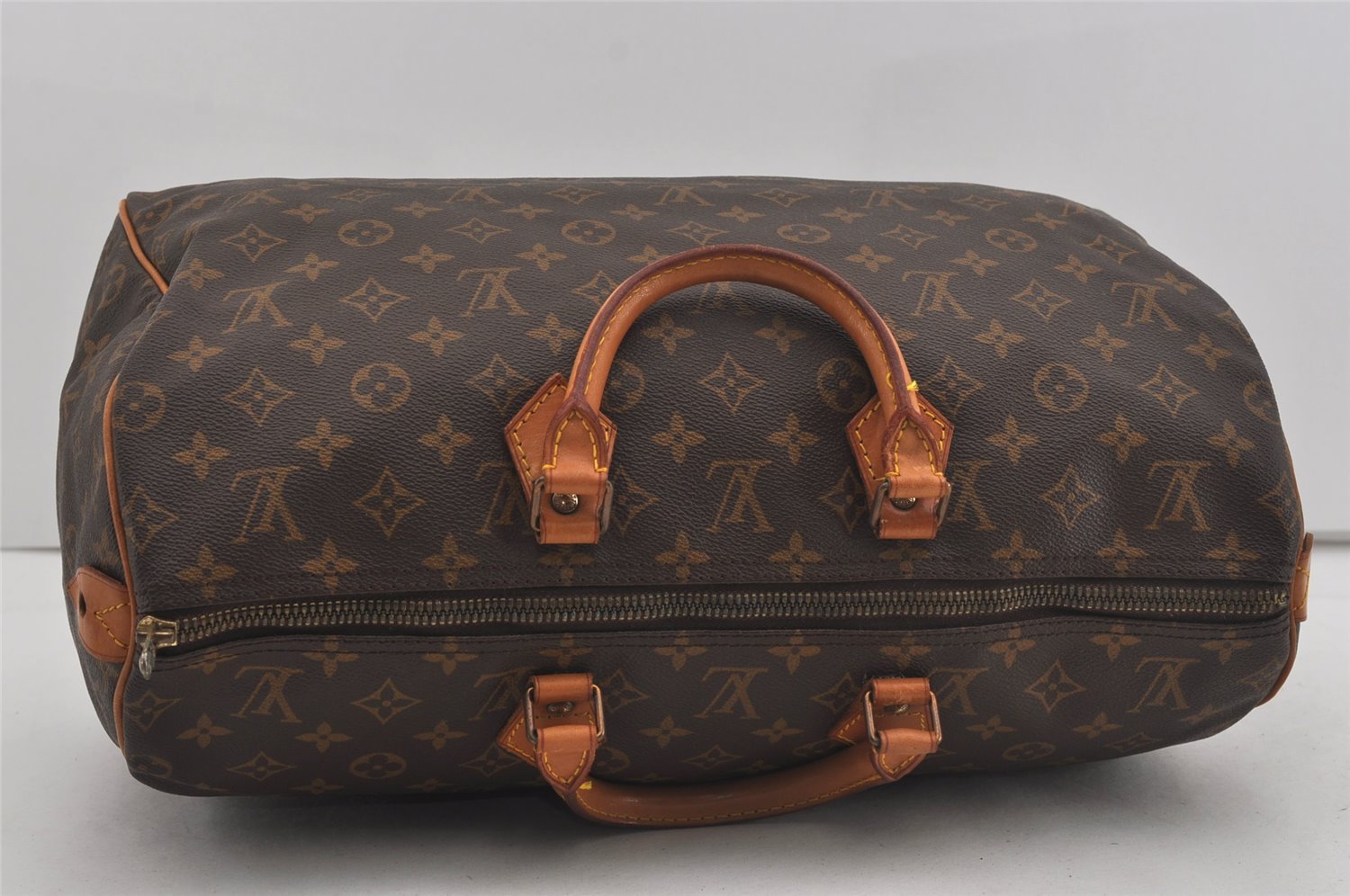 Authentic Louis Vuitton Monogram Speedy 40 Hand Boston Bag M41522 LV 1809I