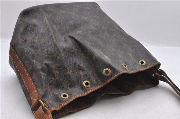 Authentic Louis Vuitton Monogram Petit Noe Shoulder Bag M42226 LV 1810D