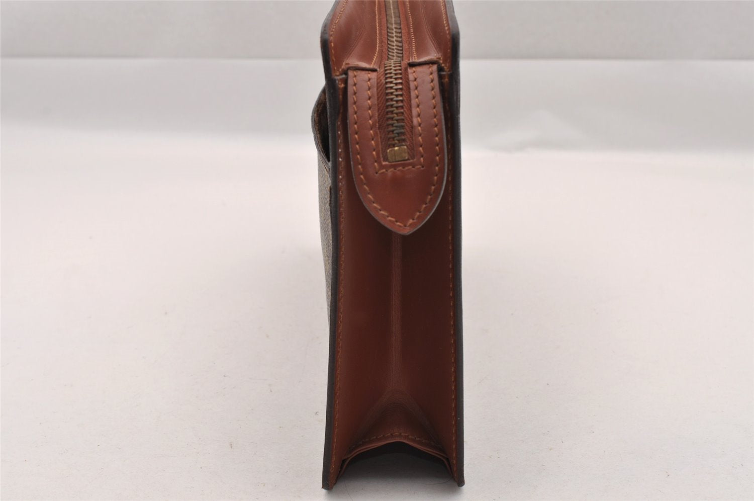 Authentic Louis Vuitton Monogram Pochette Homme Clutch Hand Bag M51795 LV 1810I