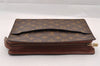 Authentic Louis Vuitton Monogram Pochette Homme Clutch Hand Bag M51795 LV 1810I