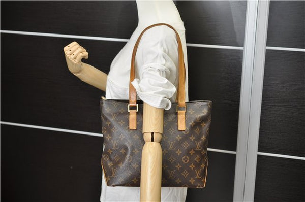 Authentic Louis Vuitton Monogram Cabas Piano Tote Bag M51148 LV 1811D