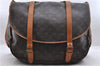 Auth Louis Vuitton Monogram Saumur 43 Shoulder Cross Body Bag M42252 Junk 1812D