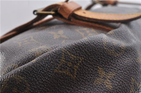 Auth Louis Vuitton Monogram Saumur 43 Shoulder Cross Body Bag M42252 Junk 1812D