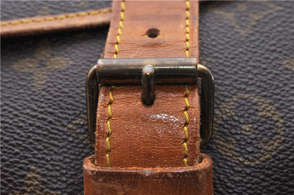 Auth Louis Vuitton Monogram Saumur 43 Shoulder Cross Body Bag M42252 Junk 1812D