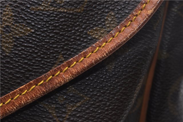Auth Louis Vuitton Monogram Saumur 43 Shoulder Cross Body Bag M42252 Junk 1812D