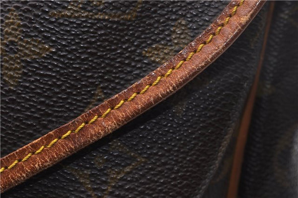 Auth Louis Vuitton Monogram Saumur 43 Shoulder Cross Body Bag M42252 Junk 1812D