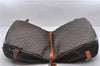 Auth Louis Vuitton Monogram Saumur 43 Shoulder Cross Body Bag M42252 Junk 1812D