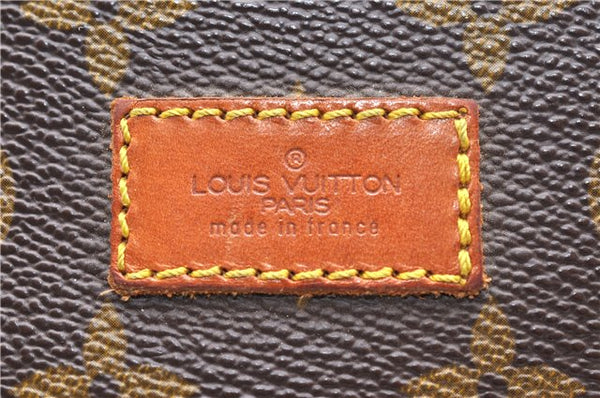 Auth Louis Vuitton Monogram Saumur 43 Shoulder Cross Body Bag M42252 Junk 1812D