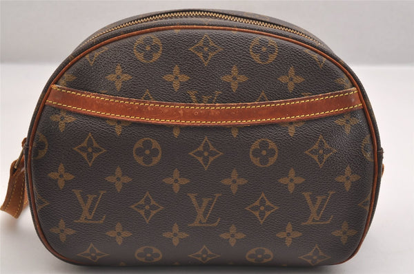 Authentic Louis Vuitton Monogram Blois Shoulder Cross Body Bag M51221 LV 1812I