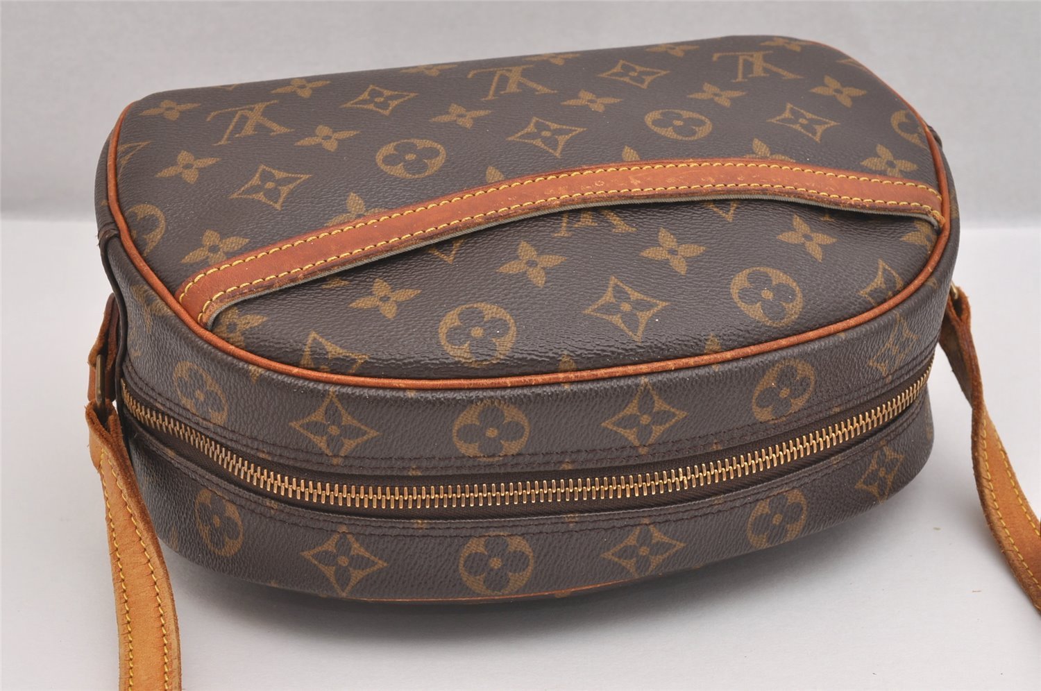 Authentic Louis Vuitton Monogram Blois Shoulder Cross Body Bag M51221 LV 1812I