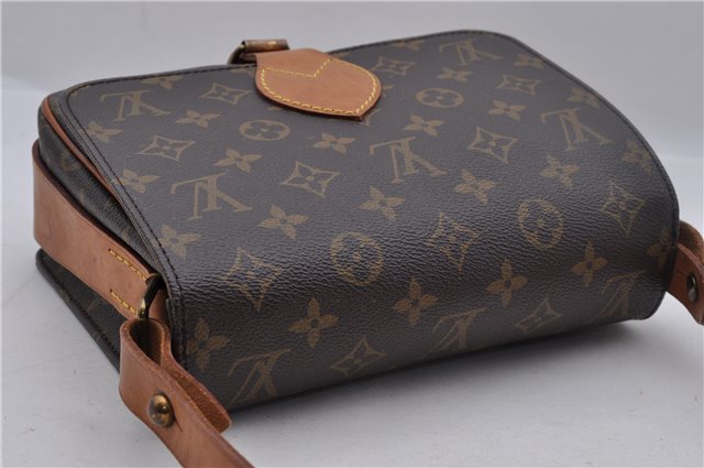 Auth Louis Vuitton Monogram Cartouchiere MM Shoulder Cross Bag M51253 LV 1813D