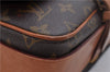 Auth Louis Vuitton Monogram Cartouchiere MM Shoulder Cross Bag M51253 LV 1813D