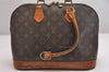 Authentic Louis Vuitton Monogram Alma Hand Bag Purse M51130 LV Junk 1813I