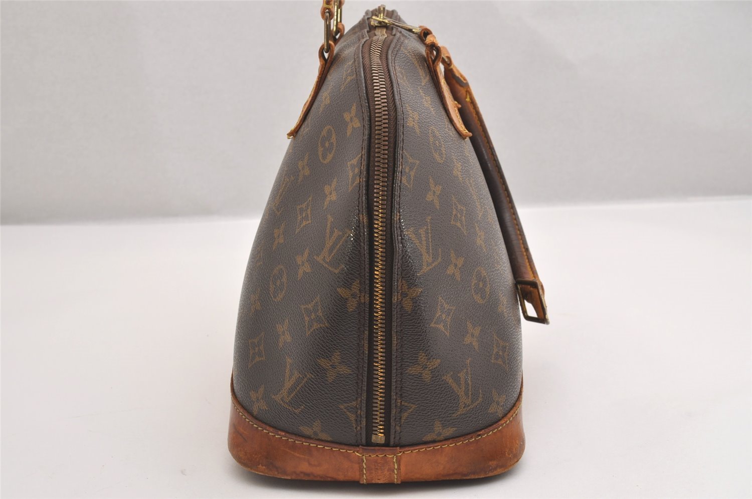 Authentic Louis Vuitton Monogram Alma Hand Bag Purse M51130 LV Junk 1813I