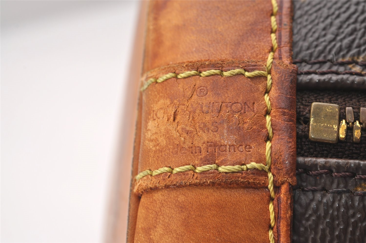 Authentic Louis Vuitton Monogram Alma Hand Bag Purse M51130 LV Junk 1813I