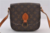 Auth Louis Vuitton Monogram Saint Cloud MM Shoulder Cross Bag M51243 LV 1814D