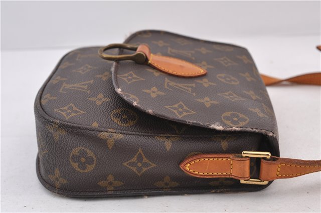 Auth Louis Vuitton Monogram Saint Cloud MM Shoulder Cross Bag M51243 LV 1814D