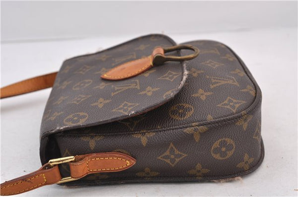 Auth Louis Vuitton Monogram Saint Cloud MM Shoulder Cross Bag M51243 LV 1814D