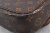 Auth Louis Vuitton Monogram Saint Cloud MM Shoulder Cross Bag M51243 LV 1814D