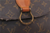 Auth Louis Vuitton Monogram Saint Cloud MM Shoulder Cross Bag M51243 LV 1814D