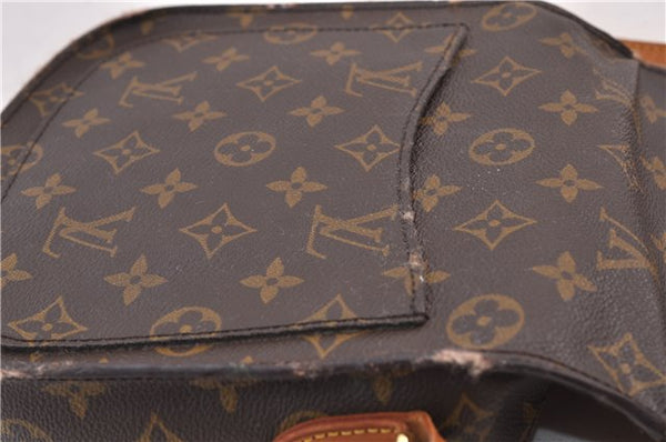 Auth Louis Vuitton Monogram Saint Cloud MM Shoulder Cross Bag M51243 LV 1814D