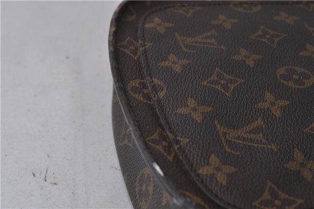 Auth Louis Vuitton Monogram Saint Cloud MM Shoulder Cross Bag M51243 LV 1814D