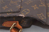 Auth Louis Vuitton Monogram Saint Cloud MM Shoulder Cross Bag M51243 LV 1814D