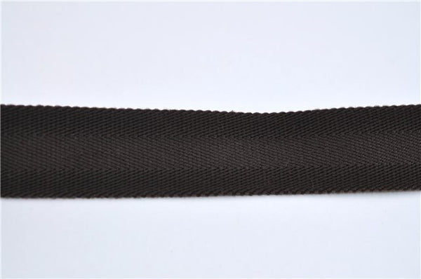 Authentic GUCCI Shoulder Cross Body Bag Purse GG PVC Leather 201538 Brown 1814F