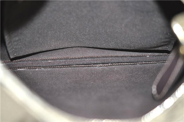 Authentic GUCCI Shoulder Cross Body Bag Purse GG PVC Leather 201538 Brown 1814F