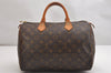 Authentic Louis Vuitton Monogram Speedy 30 Hand Boston Bag M41526 LV 1814I