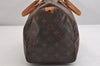 Authentic Louis Vuitton Monogram Speedy 30 Hand Boston Bag M41526 LV 1814I