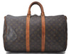 Authentic Louis Vuitton Monogram Keepall 45 Boston Bag M41428 LV 1815D