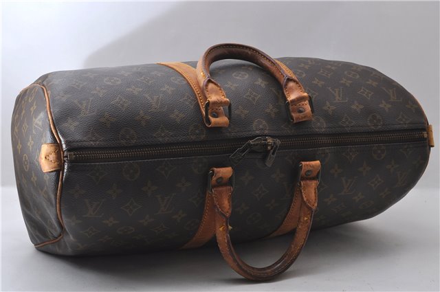 Authentic Louis Vuitton Monogram Keepall 45 Boston Bag M41428 LV 1815D