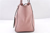 Authentic GUCCI Swing Vintage Shoulder Tote Bag Leather 354408 Pink 1815F