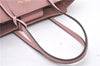 Authentic GUCCI Swing Vintage Shoulder Tote Bag Leather 354408 Pink 1815F