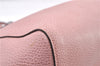 Authentic GUCCI Swing Vintage Shoulder Tote Bag Leather 354408 Pink 1815F