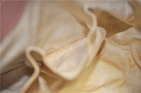 Authentic GUCCI Swing Vintage Shoulder Tote Bag Leather 354408 Pink 1815F