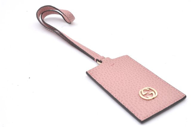 Authentic GUCCI Swing Vintage Shoulder Tote Bag Leather 354408 Pink 1815F