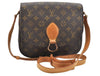 Authentic Louis Vuitton Monogram Saint Cloud GM M51242 Shoulder Cross Bag 1816I