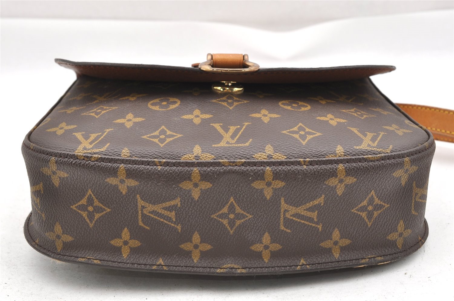 Authentic Louis Vuitton Monogram Saint Cloud GM M51242 Shoulder Cross Bag 1816I