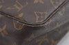 Auth Louis Vuitton Monogram Trousse Toilette 28 Clutch Hand Bag M47522 LV 1817I