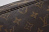 Auth Louis Vuitton Monogram Trousse Toilette 28 Clutch Hand Bag M47522 LV 1817I